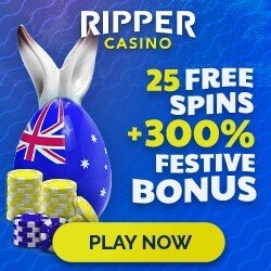 Ripper Casino 300% + 100 Spins
