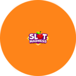The logo for Slot Madness - Free Spins.